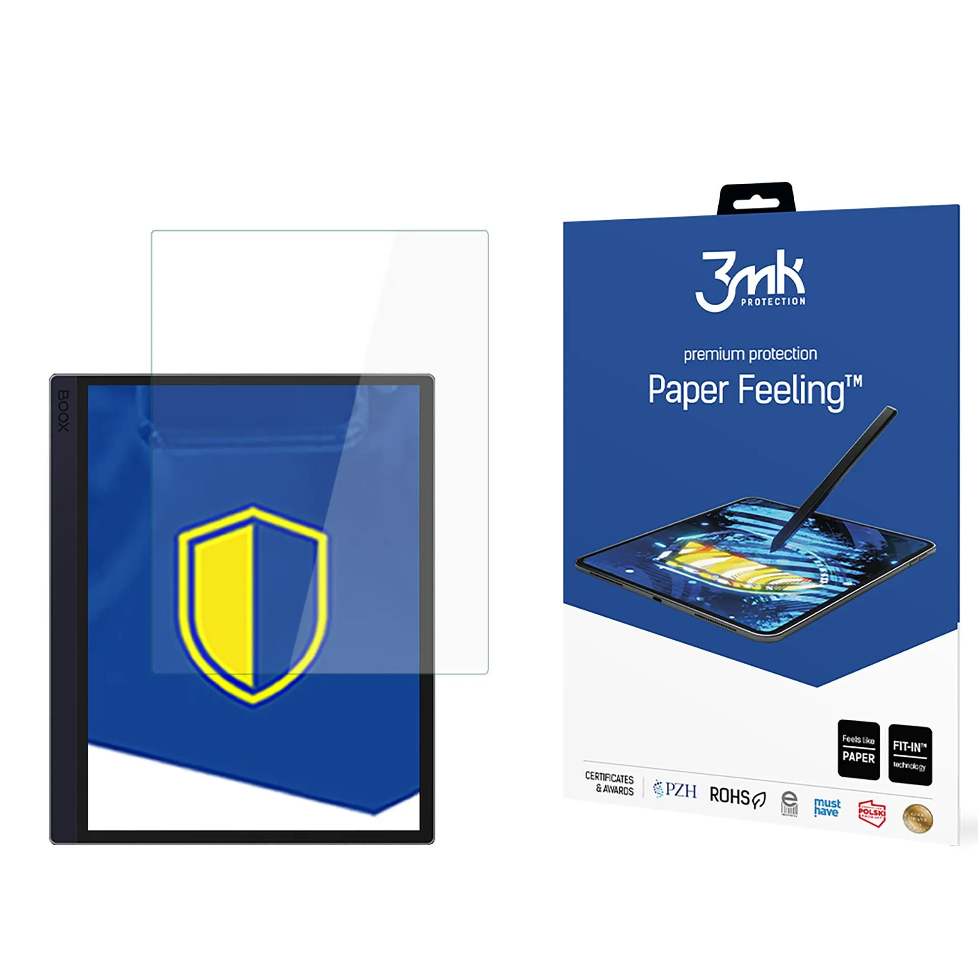 Folie de protecție pentru Onyx Boox Tab Ultra - 3mk Paper Feeling (2 buc.)