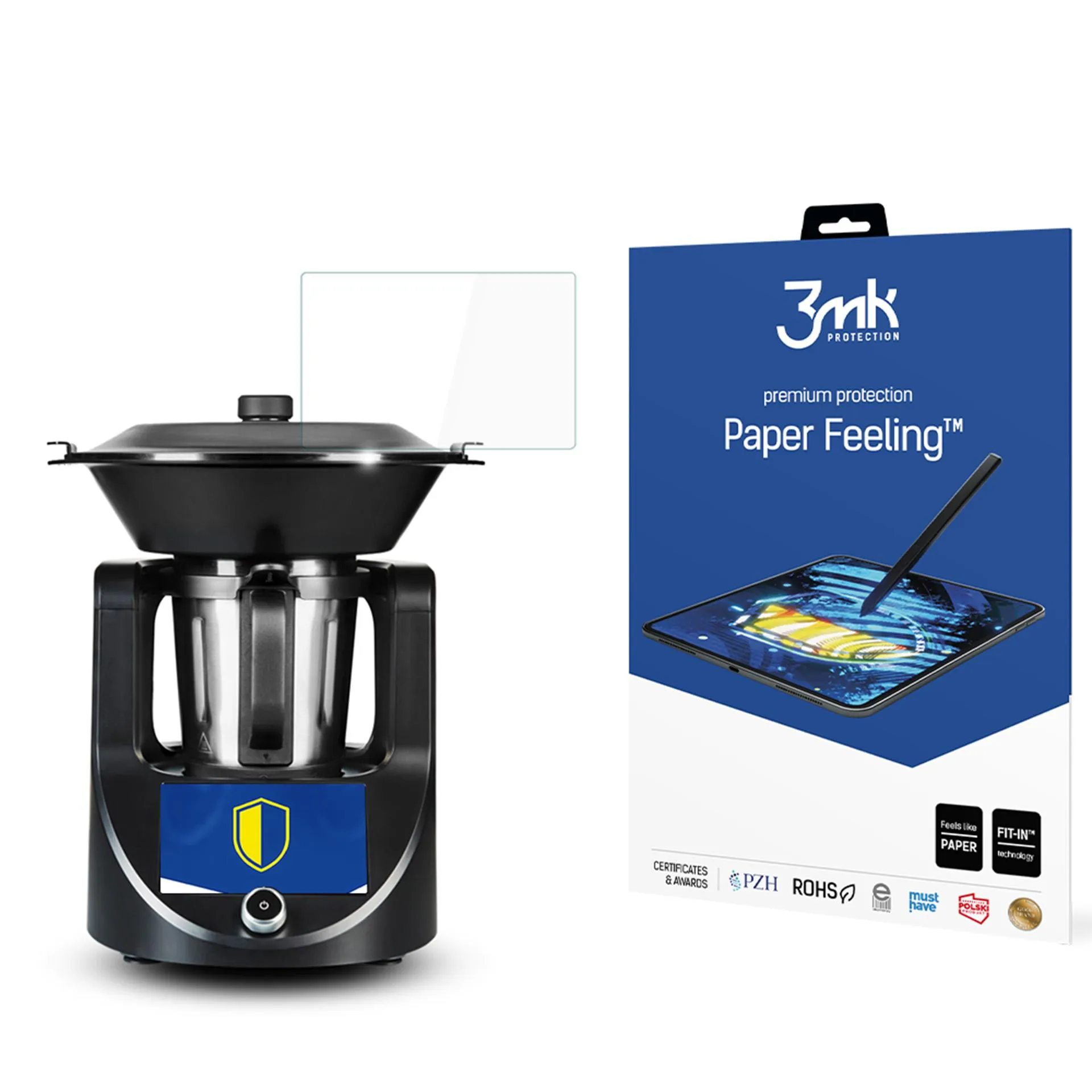 Folie de protecție pentru PHILIPIAK COOKOVER C-01  - 3mk Paper Feeling (2 buc.)