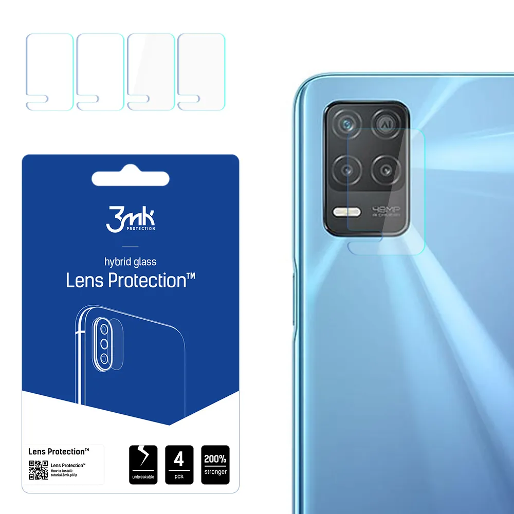 Sticlă pentru obiectivul aparatului foto pentru Realme 8 5G - Protecția lentilelor 3mk