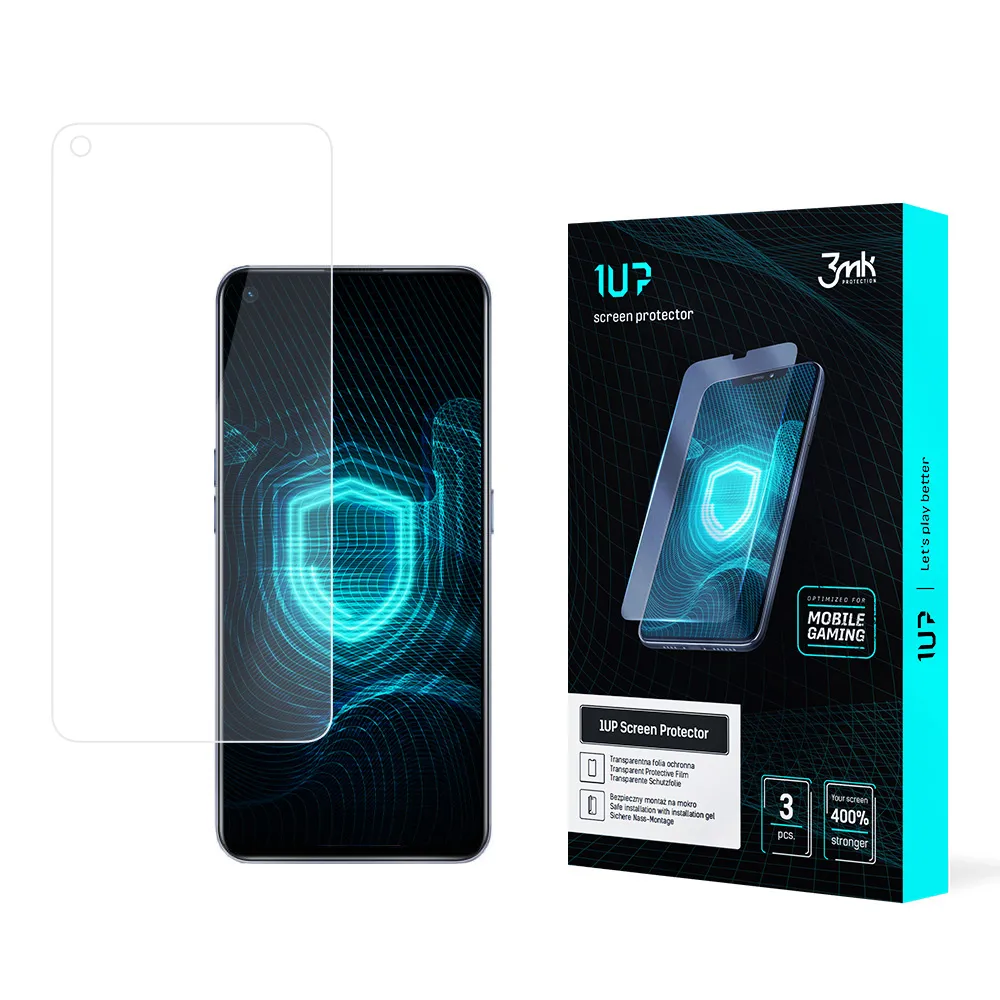 Folie de protec?ie pentru Realme 8 Pro - protector de ecran 3mk 1UP (3 bucă?i)