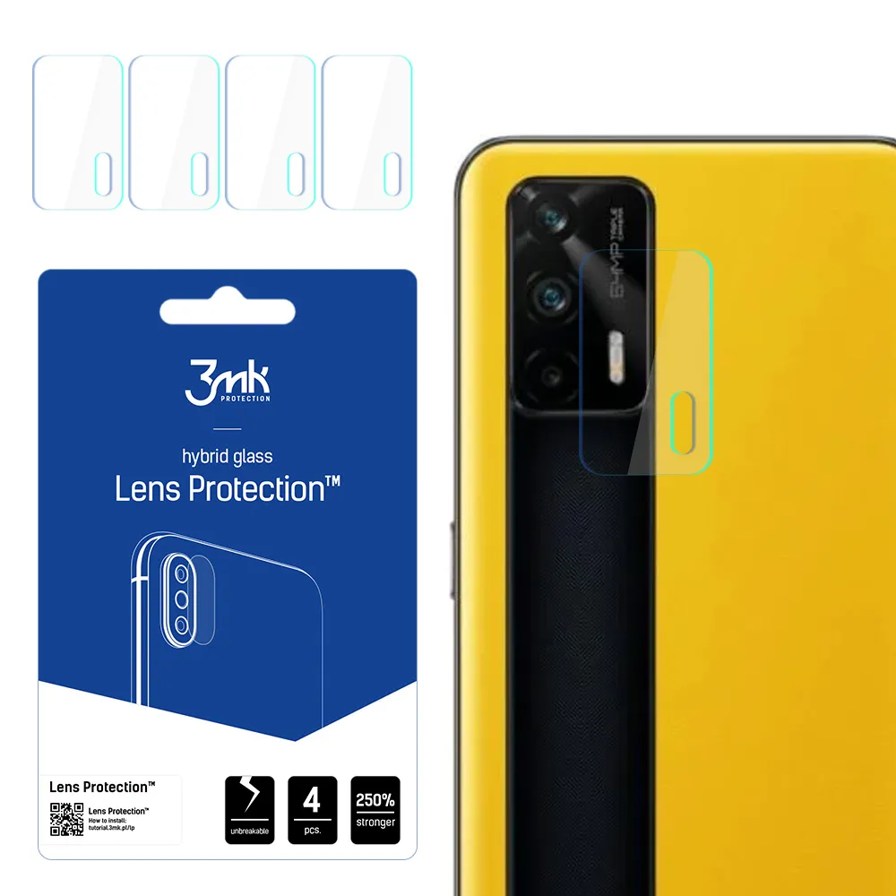 Sticlă pentru obiectivul aparatului foto pentru Realme GT 5G - Protecția lentilelor 3mk