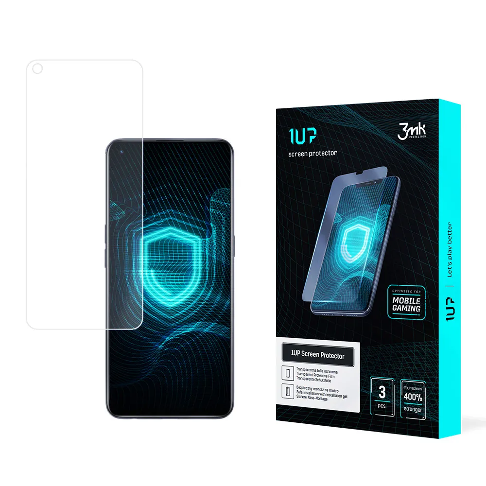 Folie de protec?ie pentru Realme GT Master - protector de ecran 3mk 1UP (3 bucă?i)