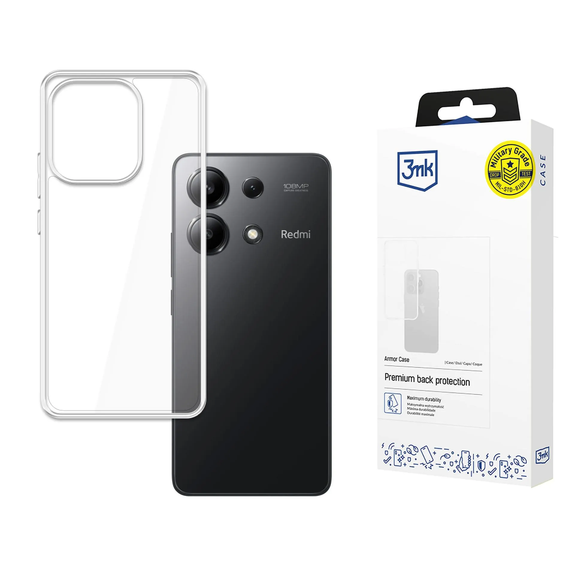 Carcasă blindată pentru Redmi Note 13 4G - 3mk Armor Case
