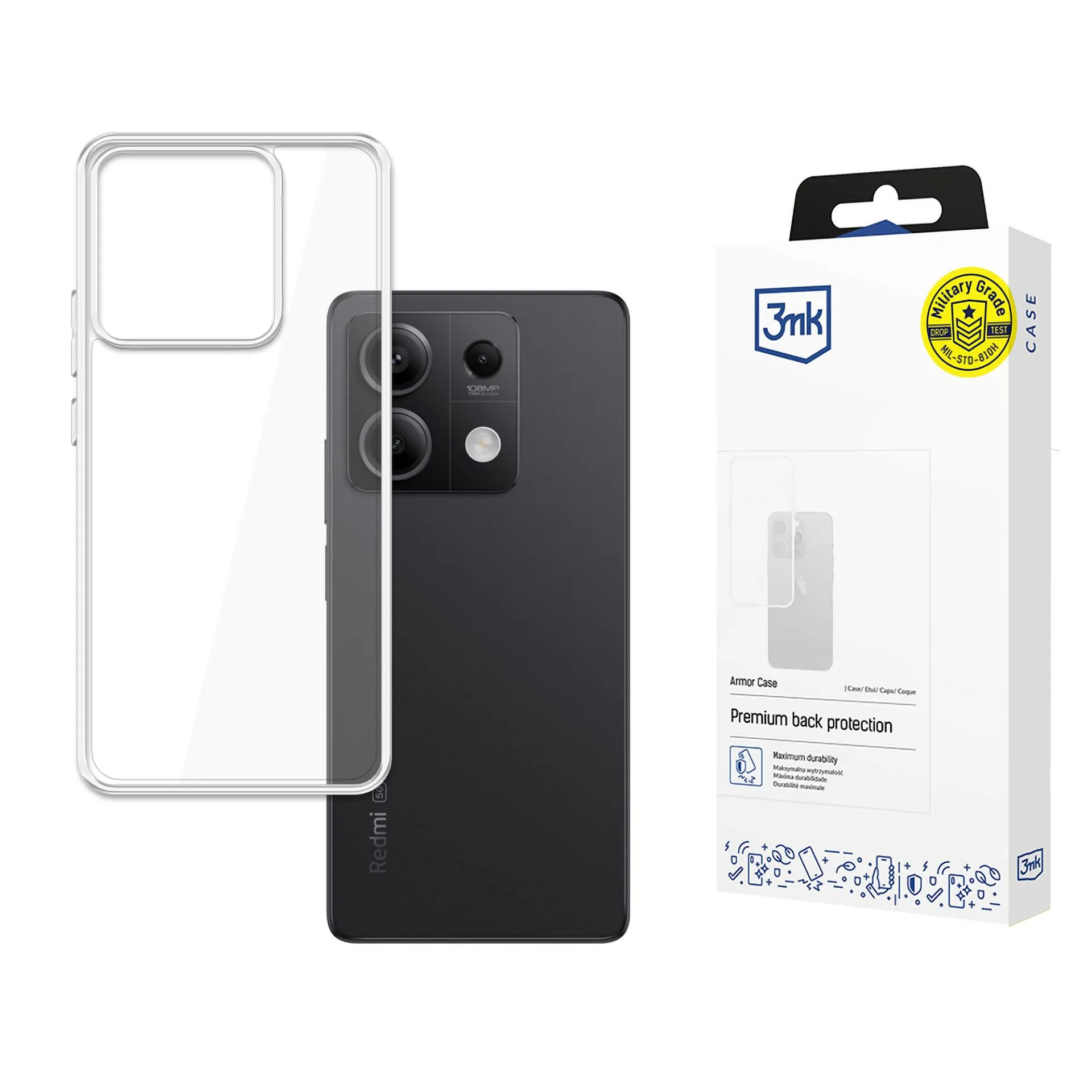 Carcasă blindată pentru Redmi Note 13 5G - 3mk Armor Case
