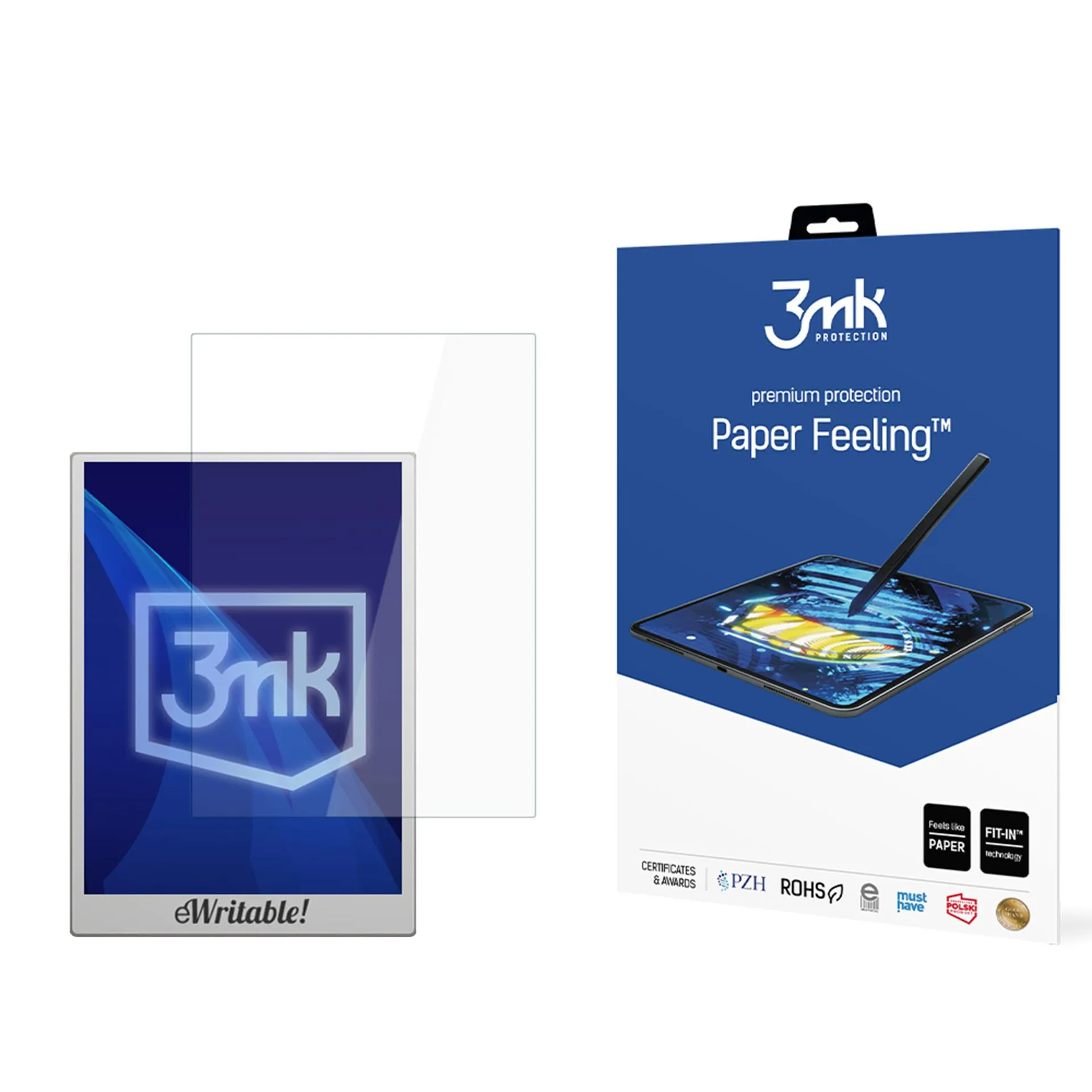 Folie de protecție pentru reMarkable Paper Pro - 3mk Paper Feeling (2 buc.)