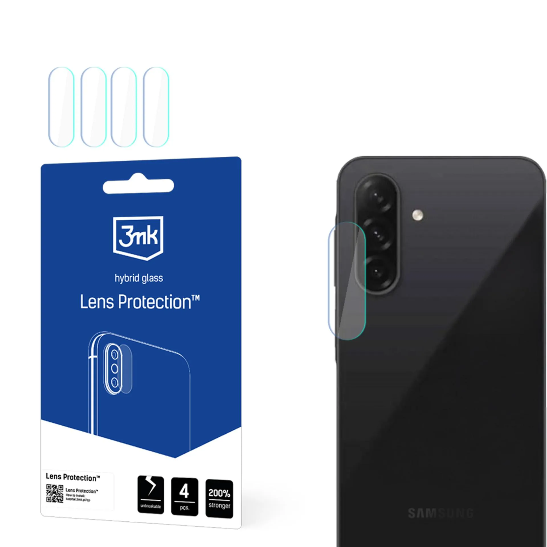 Sticlă pentru obiectivul aparatului foto pentru Samsung Galaxy A26 5G - Protecția lentilelor 3mk