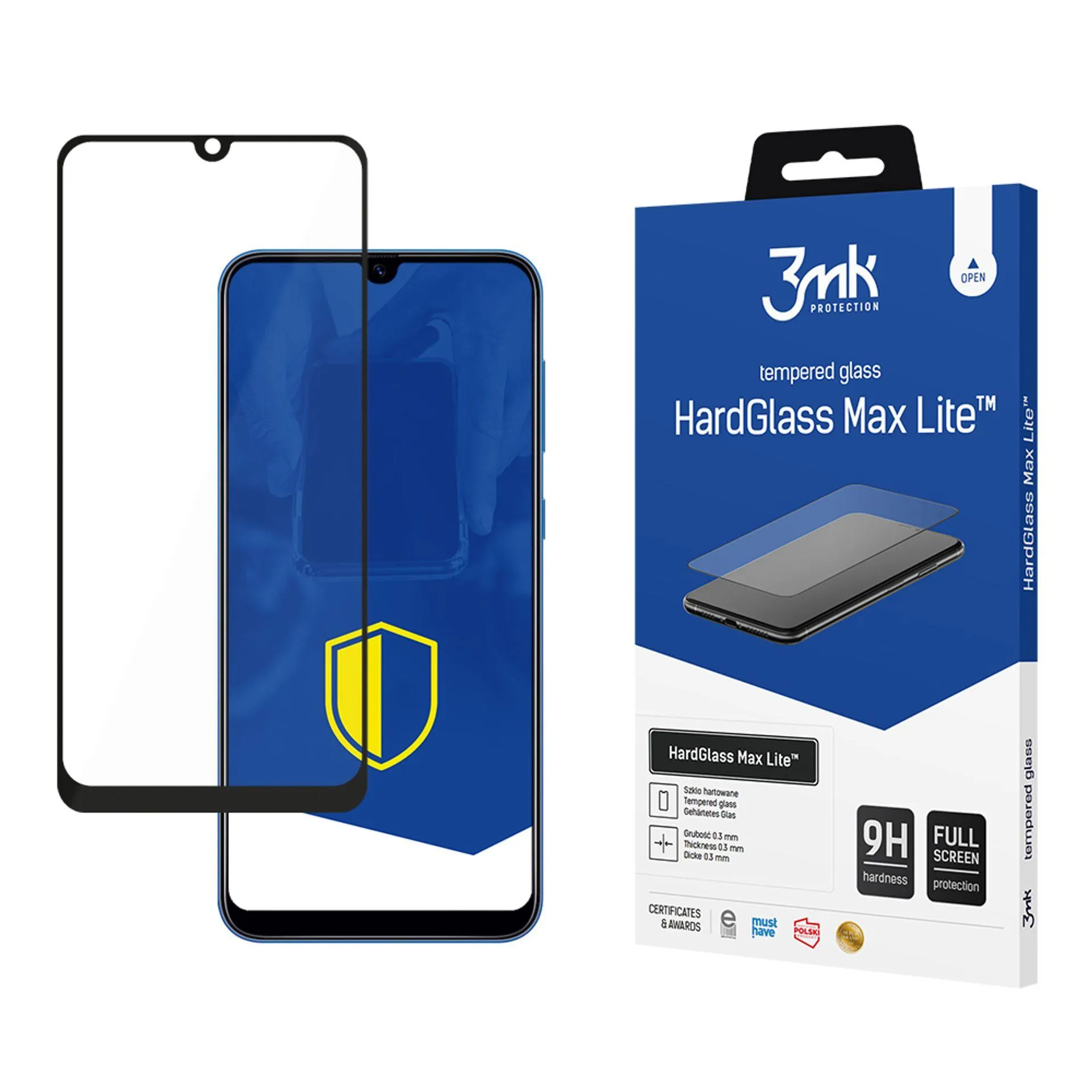 Sticlă temperată pentru Samsung Galaxy A40 - 3mk HardGlass Max Lite