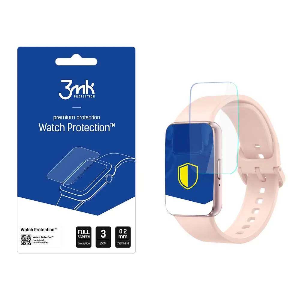 Folie de protecție pentru ecranul smartwatchului Samsung Galaxy Fit 3 - Protecție 3mk Watch