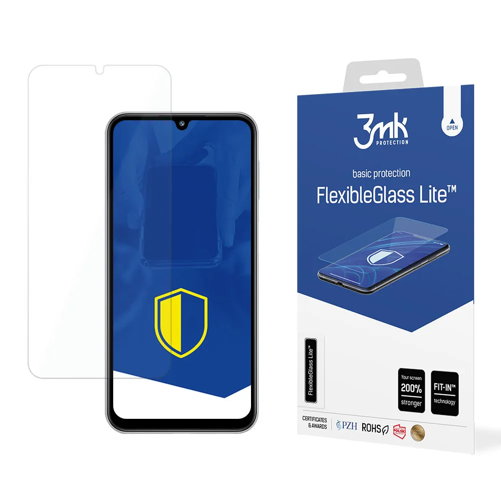 Sticlă hibridă rezistentă pe Samsung Galaxy M34 5G - 3mk FlexibleGlass Lite