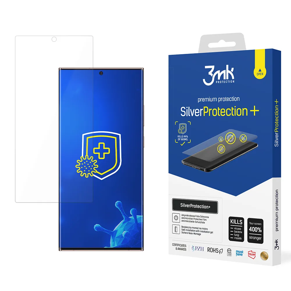 Folie de protecție antișoc pentru Samsung Galaxy Note 20 Ultra 5G - 3mk SilverProtection+