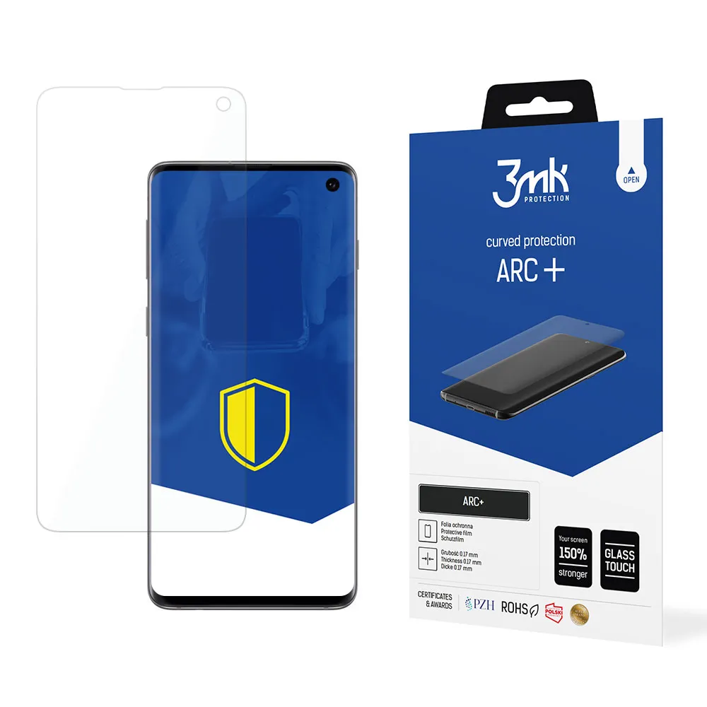 Folie de protecție pentru Samsung Galaxy S10 - 3mk ARC+