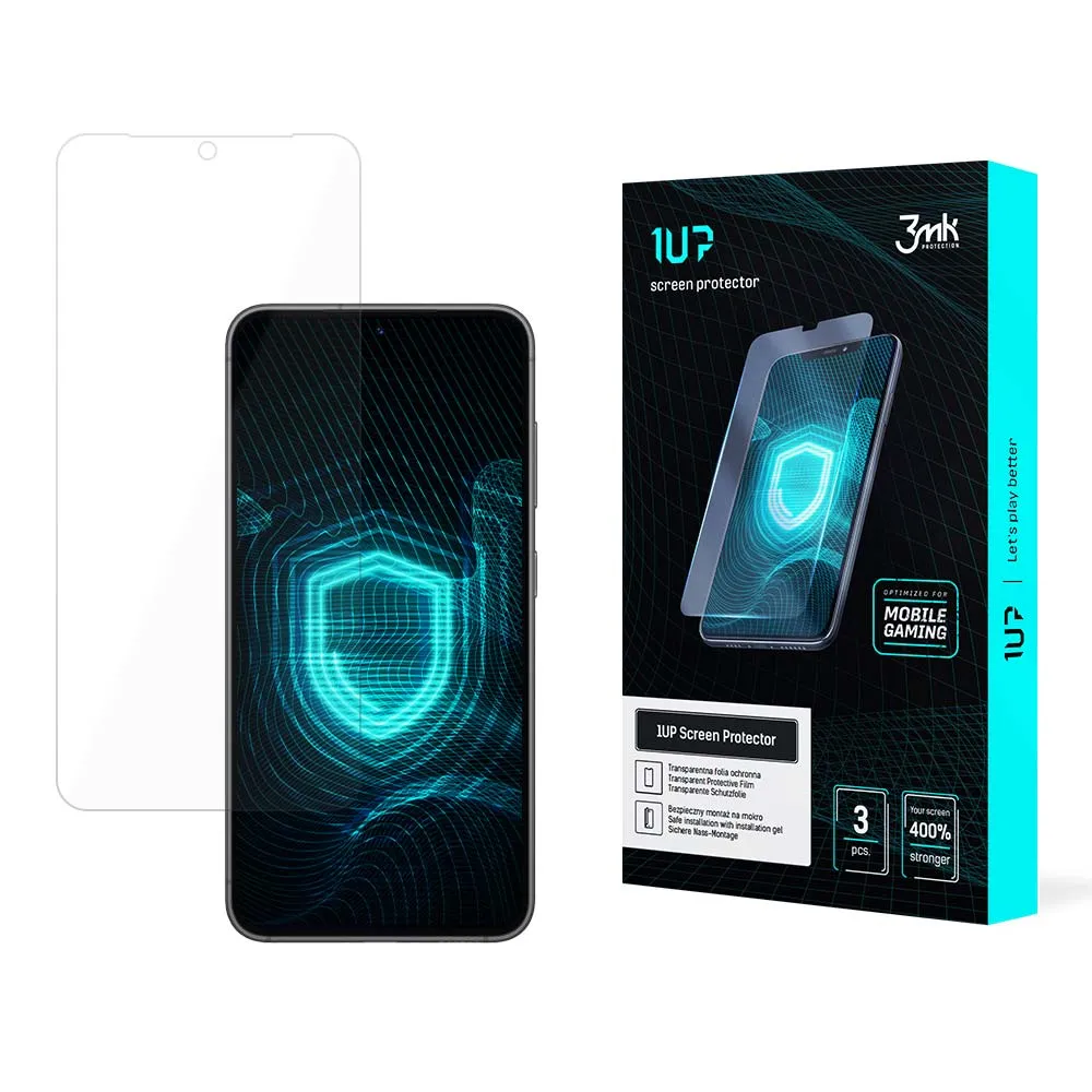 Protec?ie ecran pentru Samsung Galaxy S24 - 3mk 1UP screen protector (3 bucă?i)