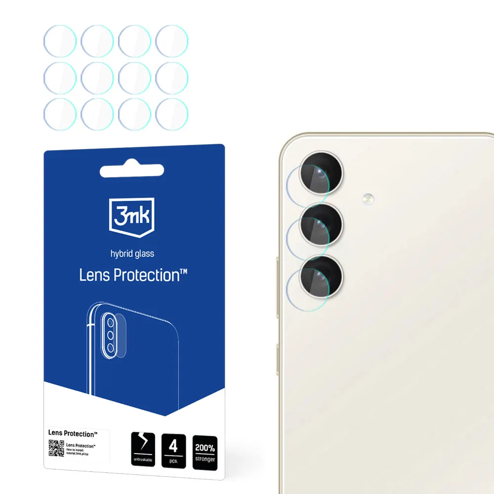 Sticlă pentru obiectivul aparatului foto pentru Samsung Galaxy S24 - Protecția lentilelor 3mk