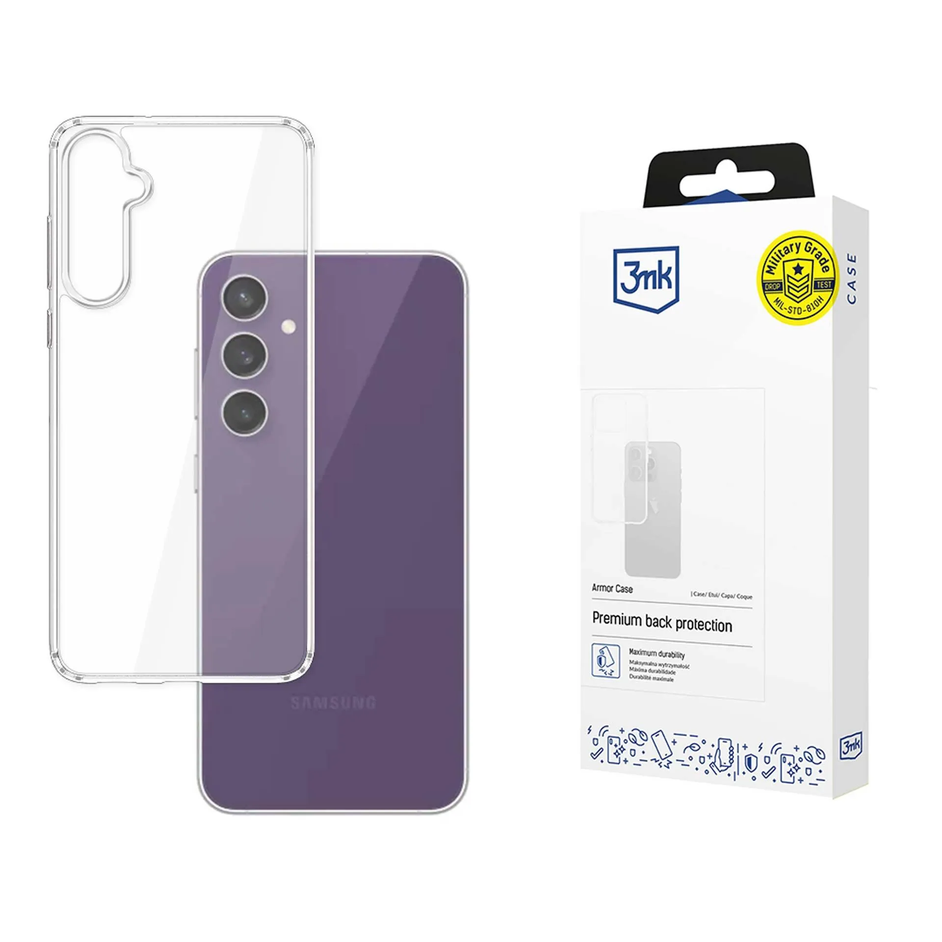 Carcasă blindată pentru Samsung Galaxy S24 FE - 3mk Armor Case