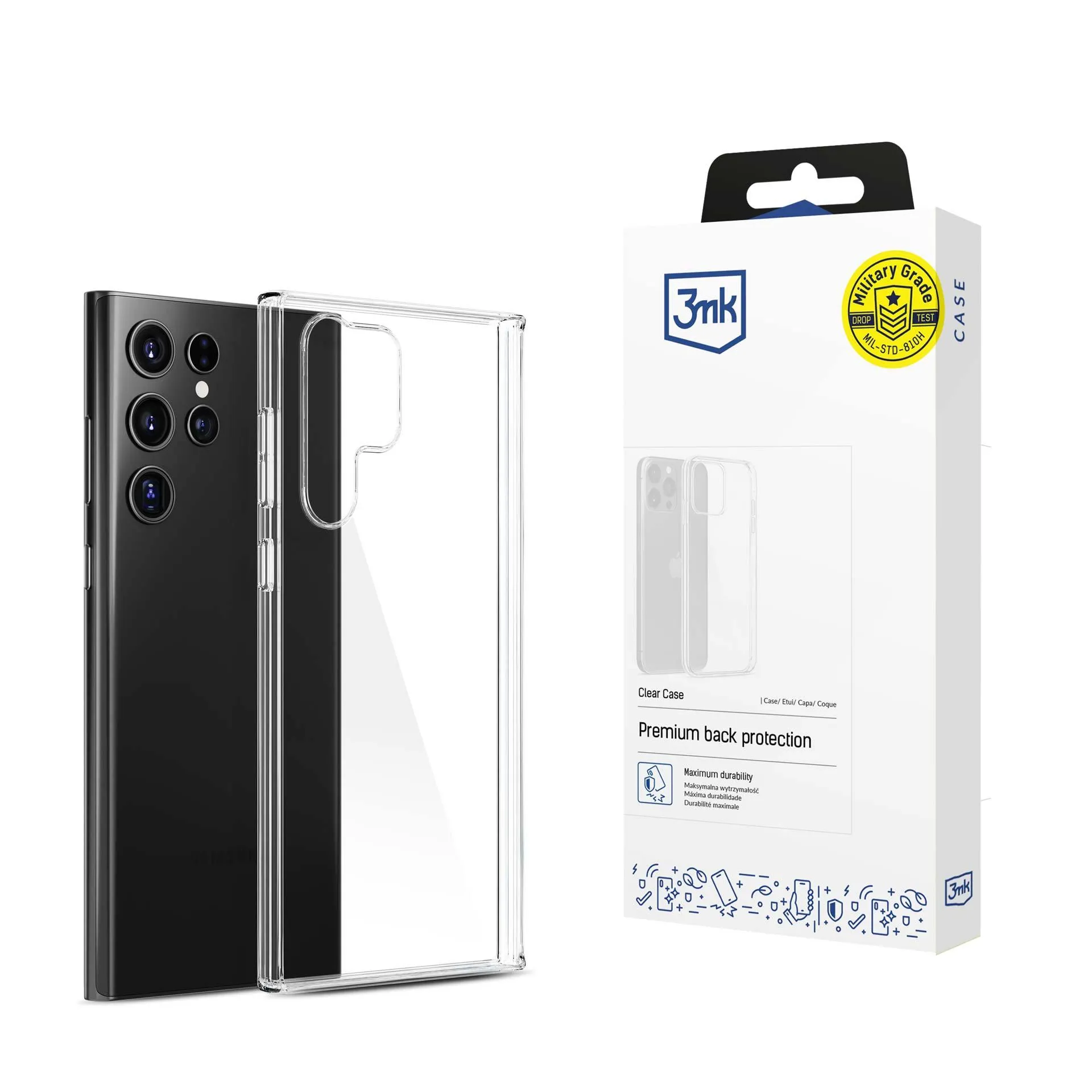Husă pentru Samsung Galaxy S24 Ultra - 3mk Clear Case