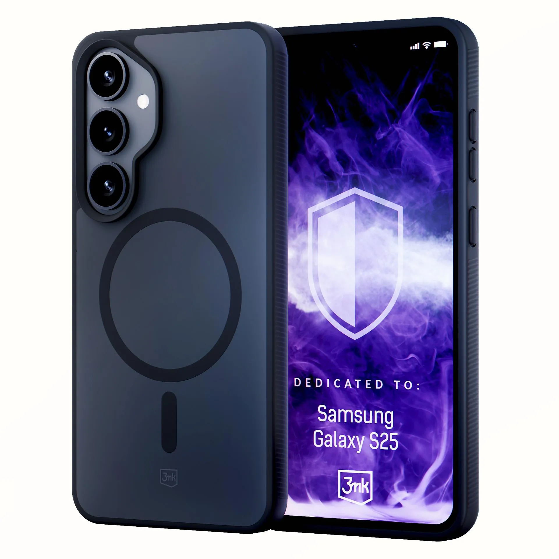 Husă pentru Samsung Galaxy S25 - 3mk Smoke MagCase