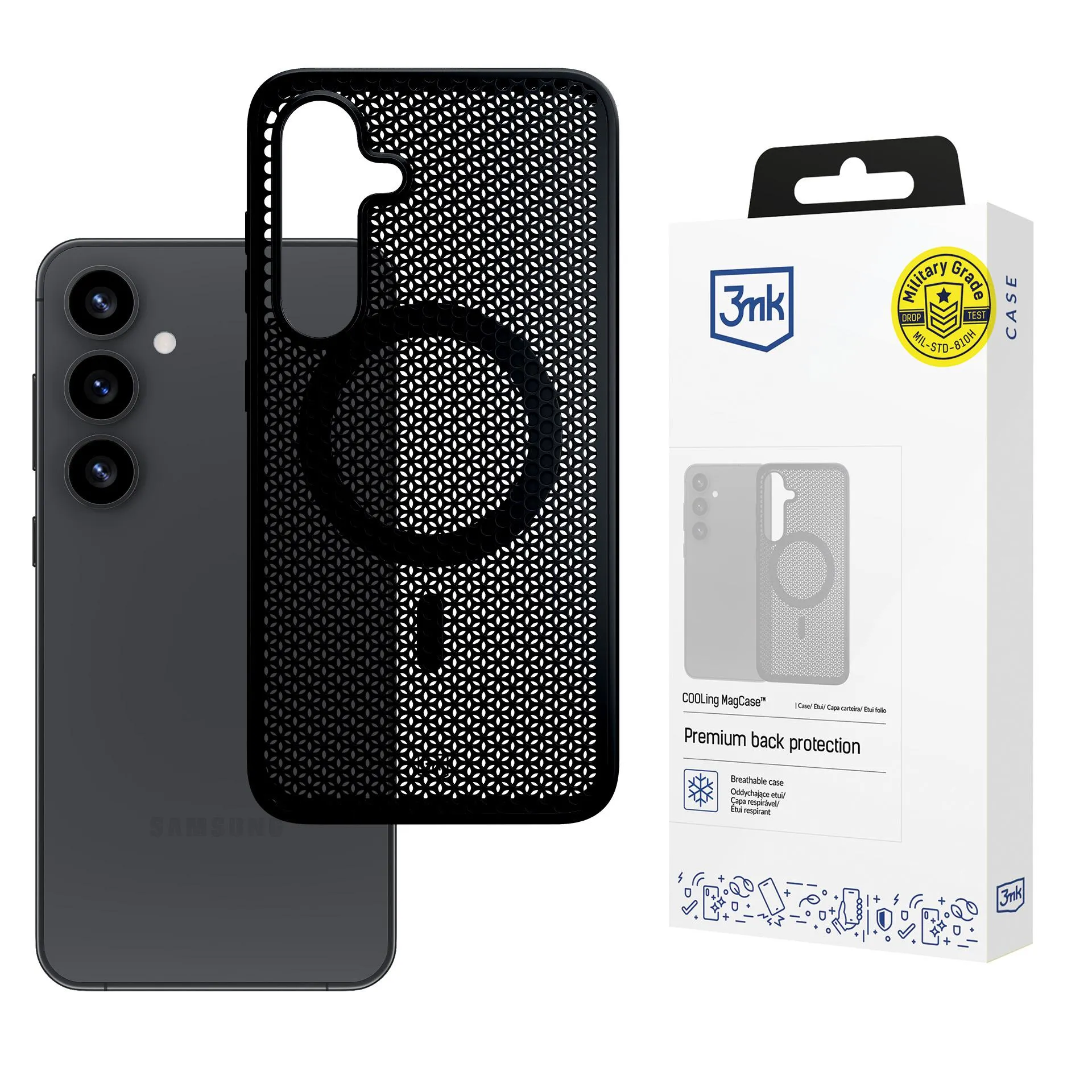 Husă pentru Samsung Galaxy S25+ - 3mk COOLing MagCase