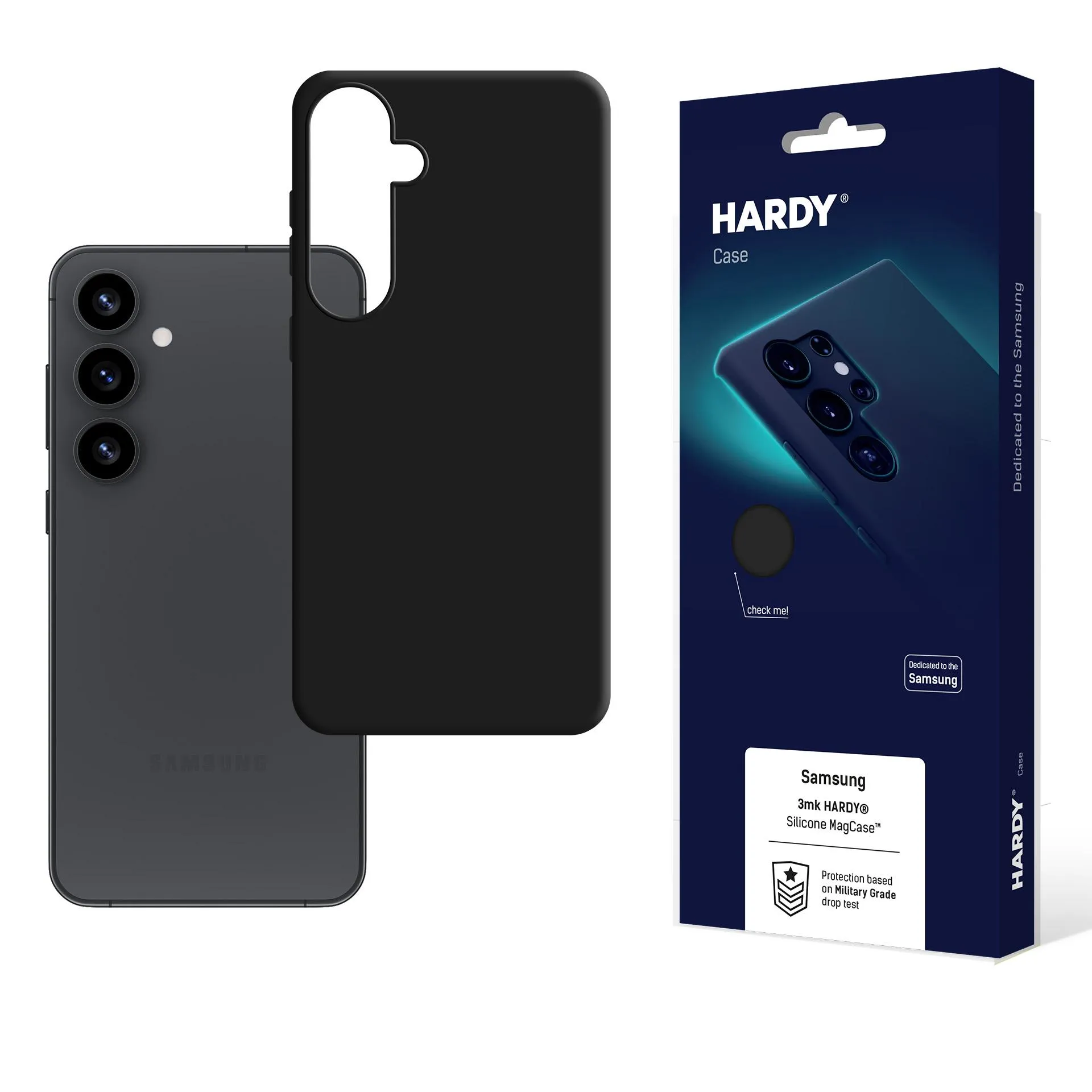 Etui pentru Samsung Galaxy S25+ - 3mk Hardy Silicone MagCase
