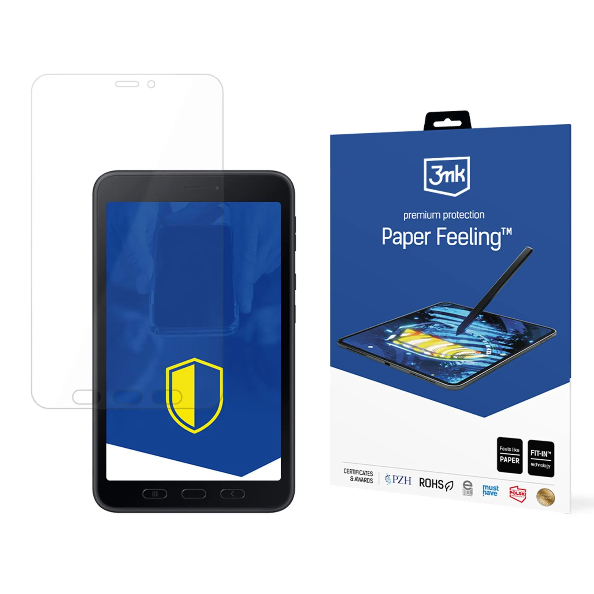 Folie de protecție pentru Samsung Galaxy Tab Active 5 - 3mk Paper Feeling (2 buc.)