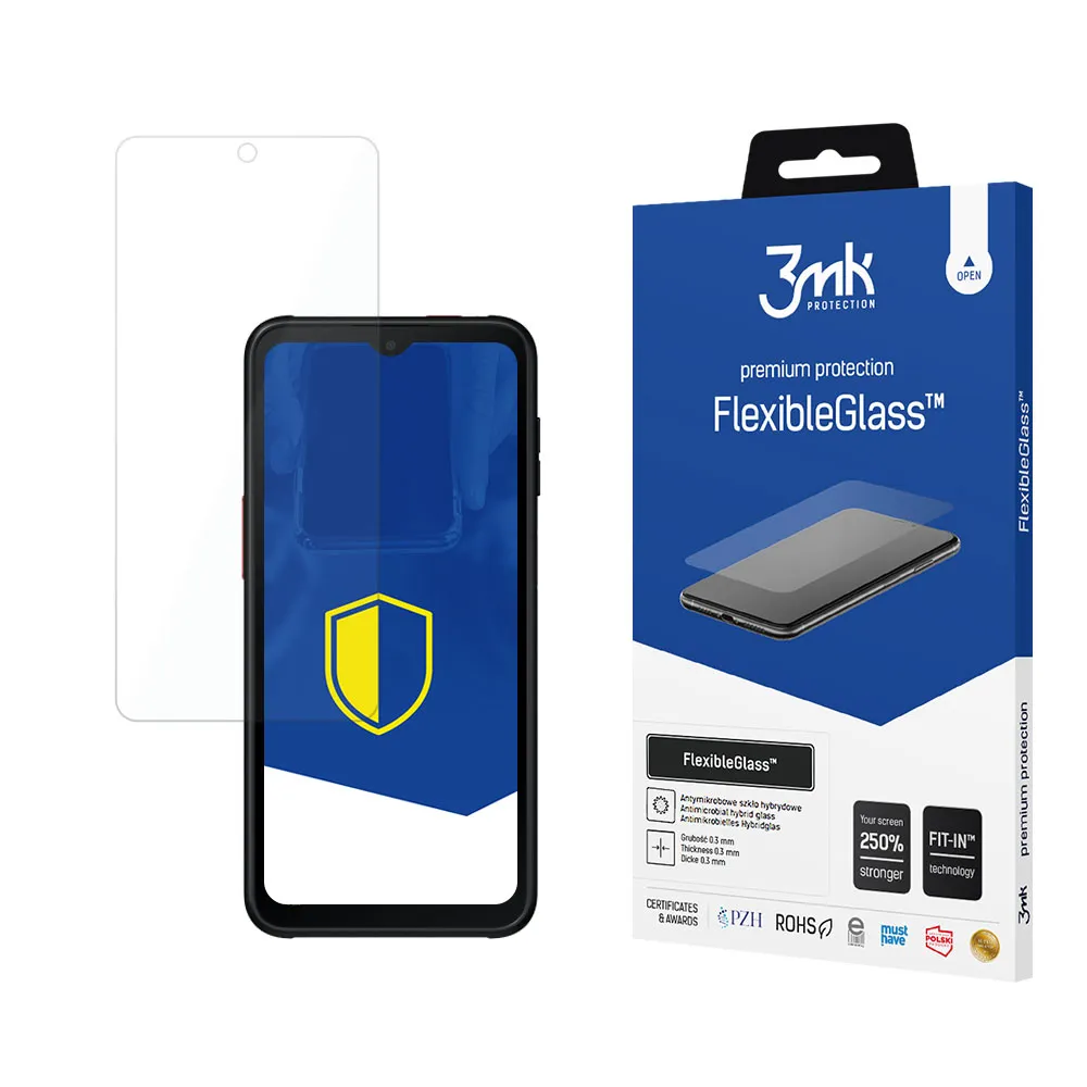 Sticlă hibridă antiefrac?ie pentru Samsung Galaxy XCover 6 Pro - 3mk FlexibleGlass™