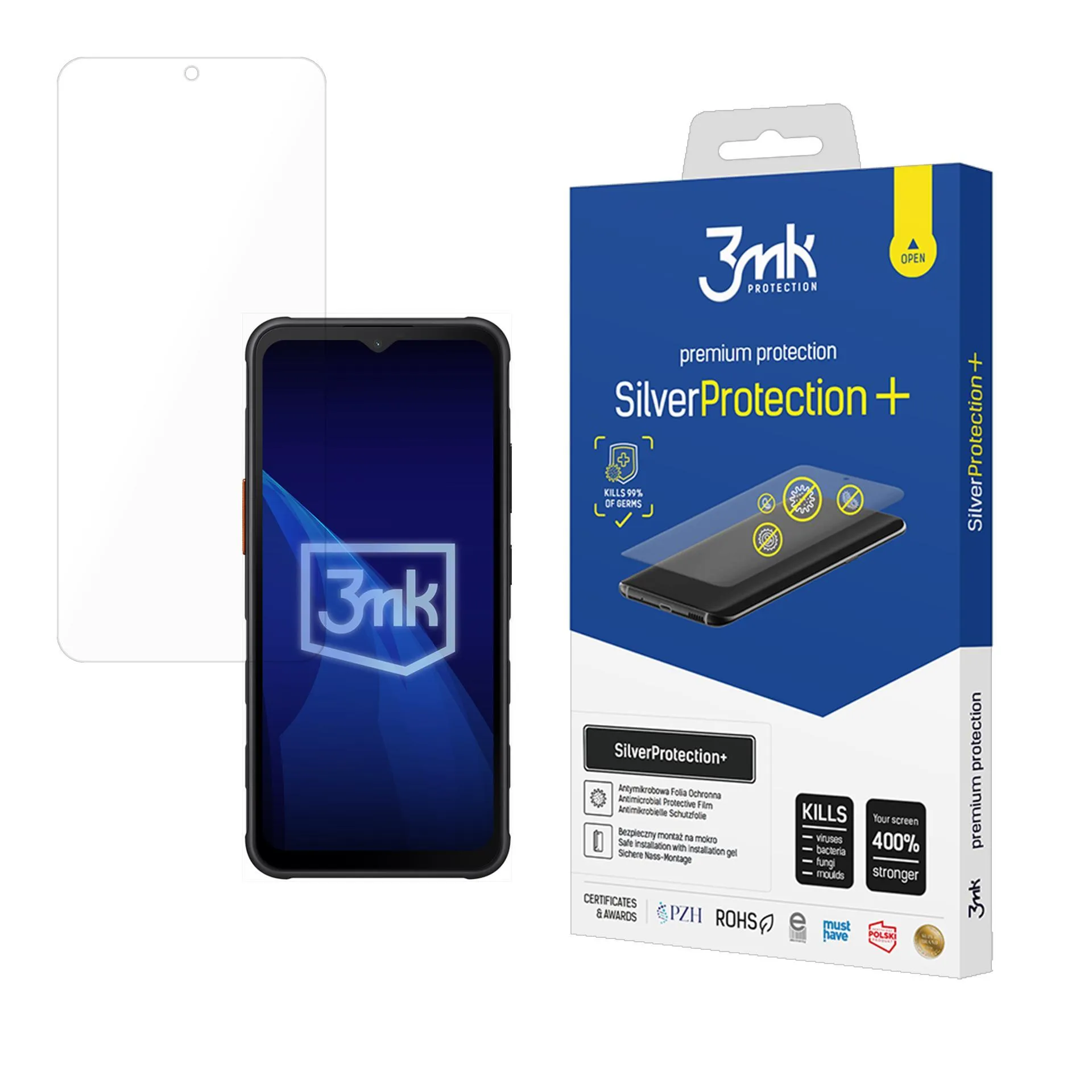 Folie de protecție antișoc pentru Samsung Galaxy XCover 7 Pro - 3mk SilverProtection+