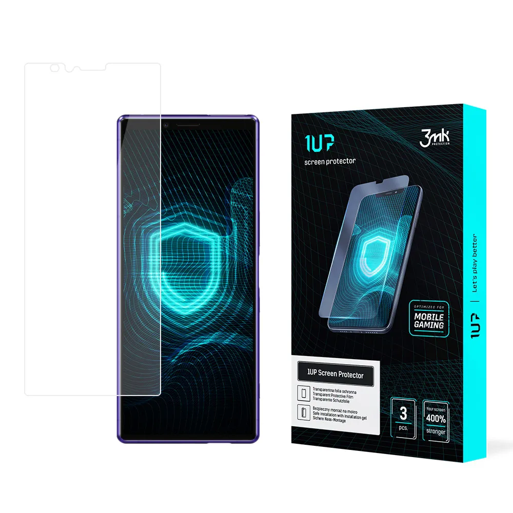 Protec?ie ecran pentru Sony Xperia 1 - 3mk 1UP screen protector (3 bucă?i)
