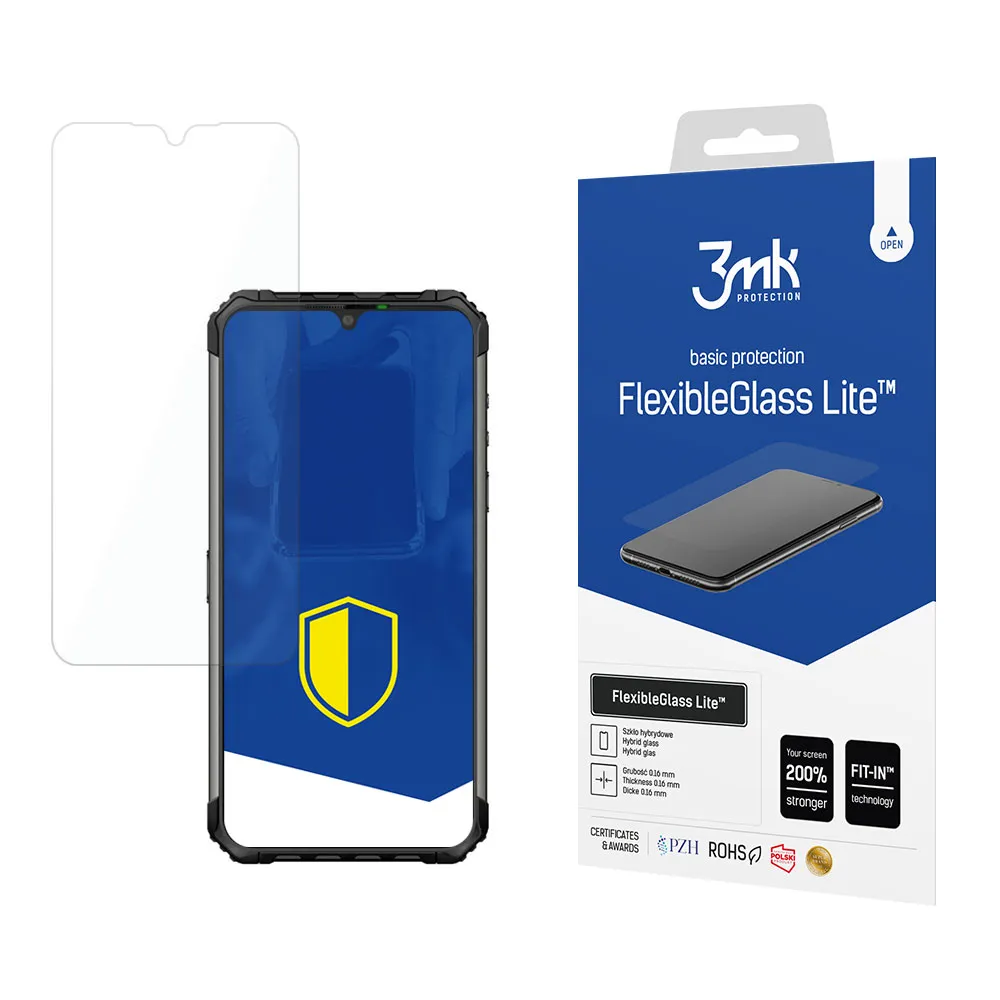 Sticlă hibridă rezistentă pe Ulefone Armor 7/7e - 3mk FlexibleGlass Lite