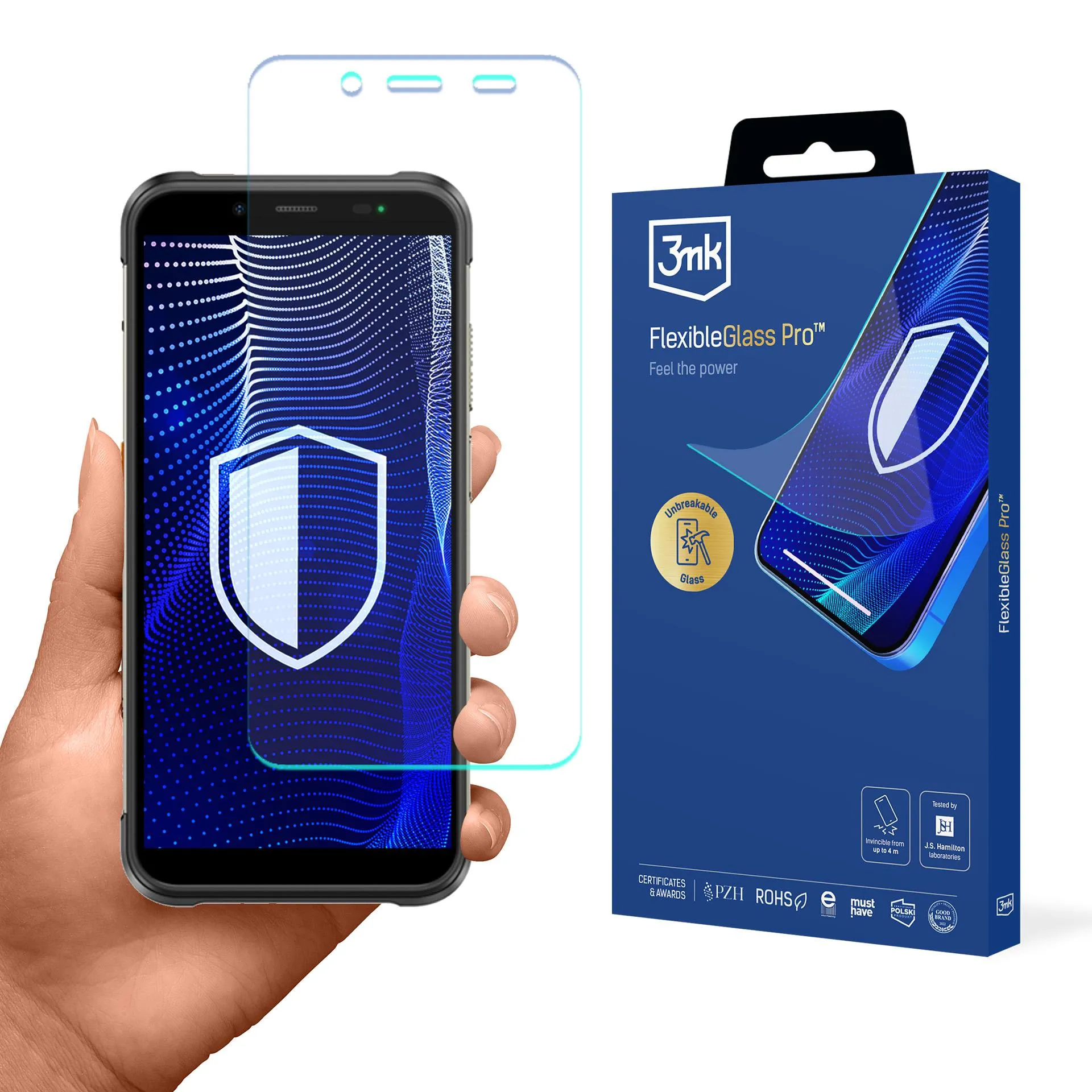 Sticlă rezistentă la spargere pentru Ulefone Power Armor 16 Pro / 16S - 3mk FlexibleGlass Pro