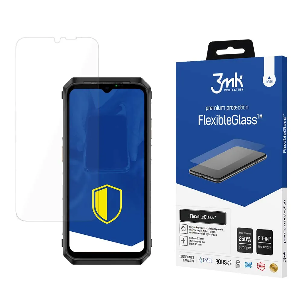 Sticlă hibridă antiefrac?ie pentru Ulefone Power Armor 19 - 3mk FlexibleGlass™