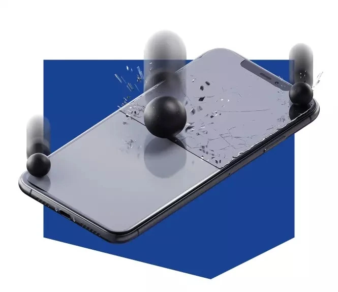 Risc redus de spargere a ecranului