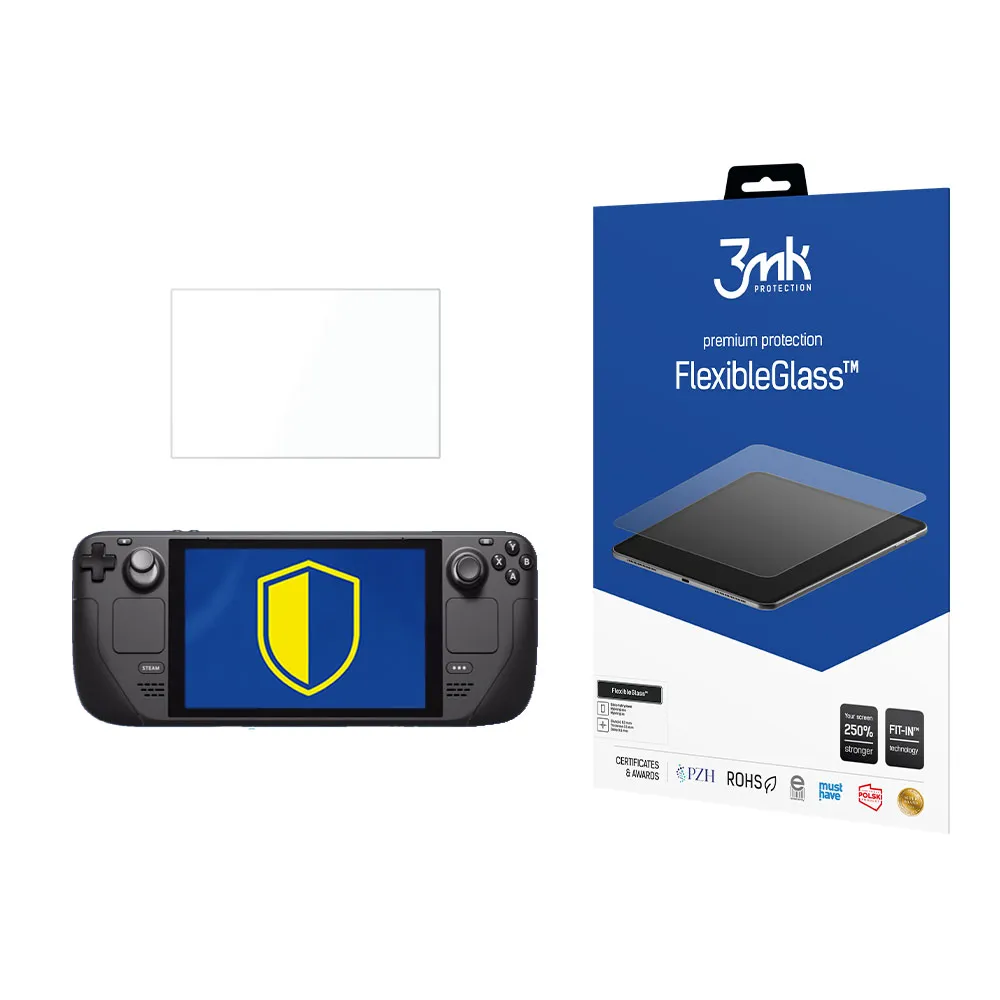 Sticlă hibridă netezibilă pentru Valve Steam Deck - 3mk FlexibleGlass