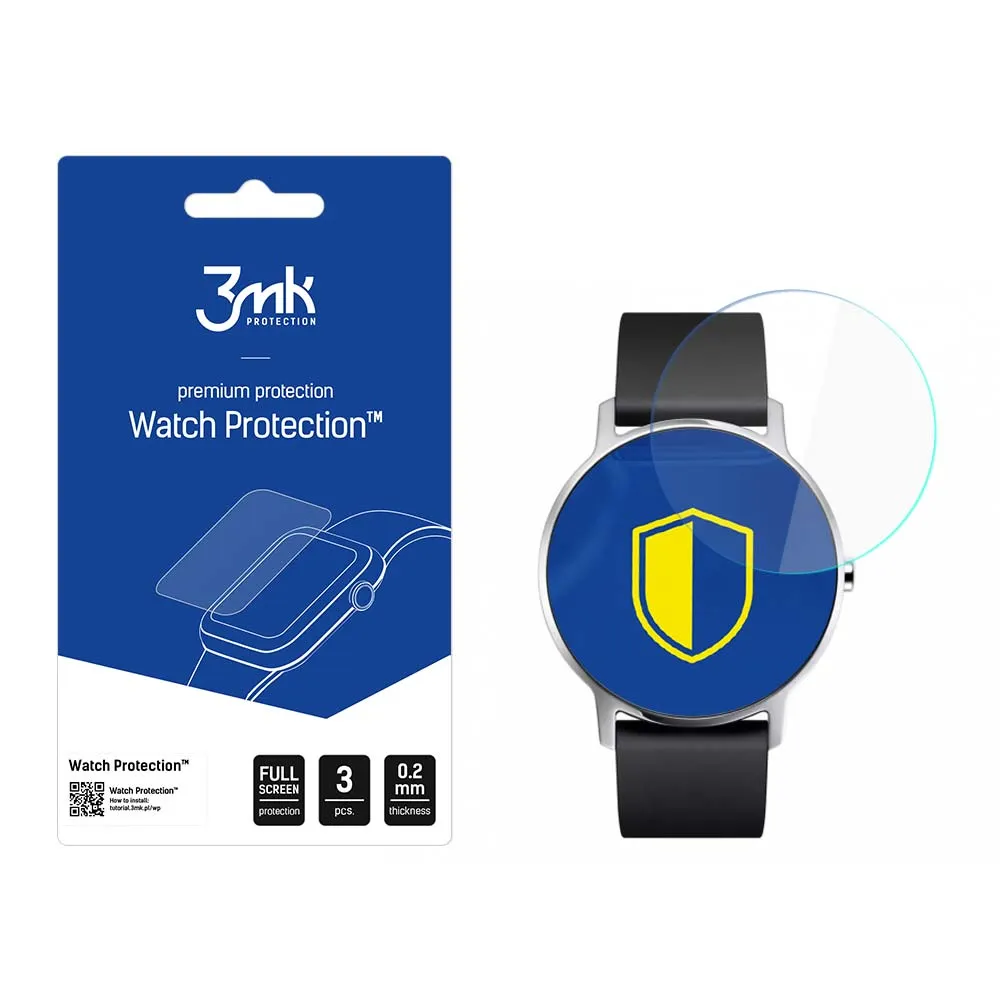 Folie de protecție pentru ecranul smartwatchului Withings Steel HR 36mm - Protecție 3mk Watch
