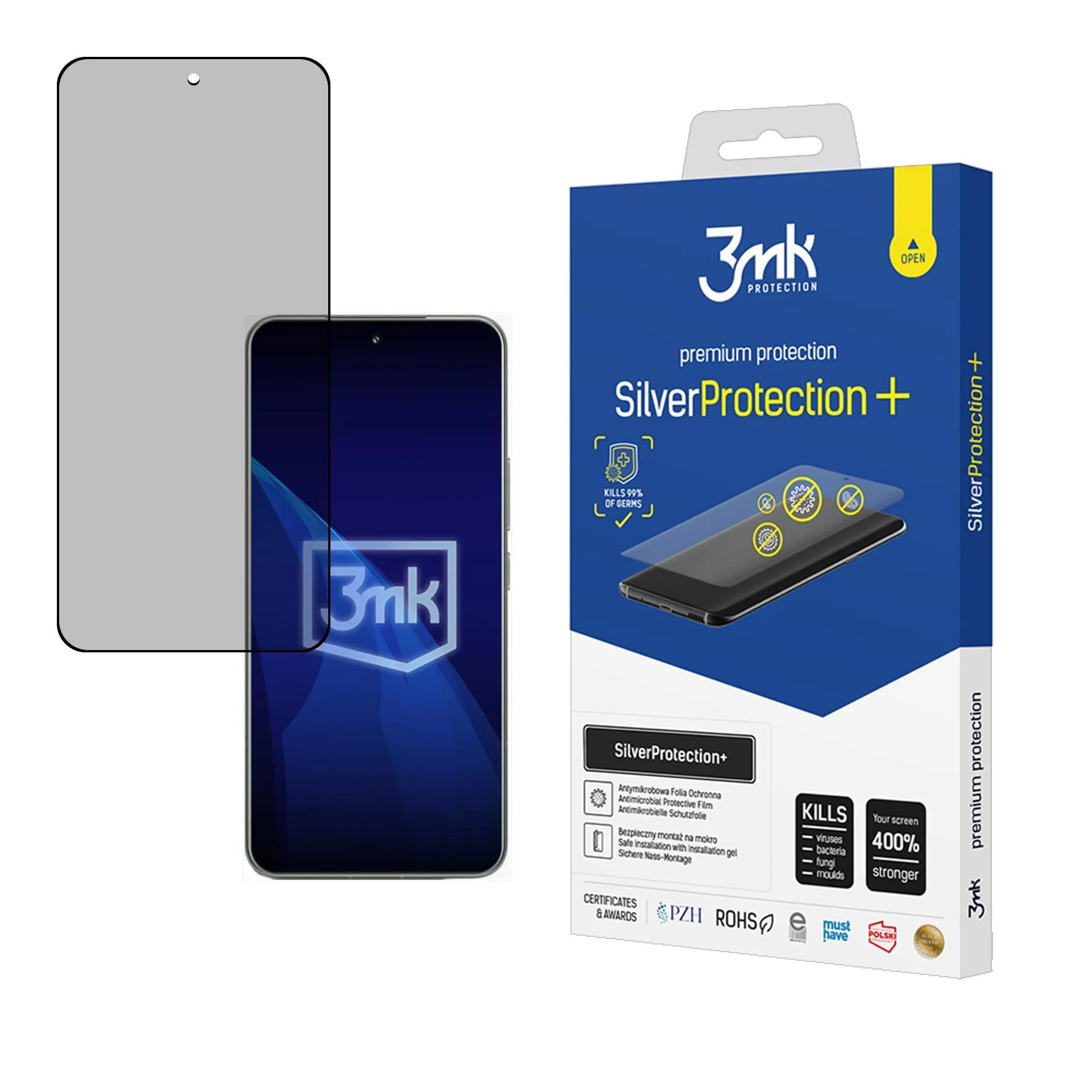 Folie de protecție antișoc pentru Xiaomi 15 Pro - 3mk SilverProtection+