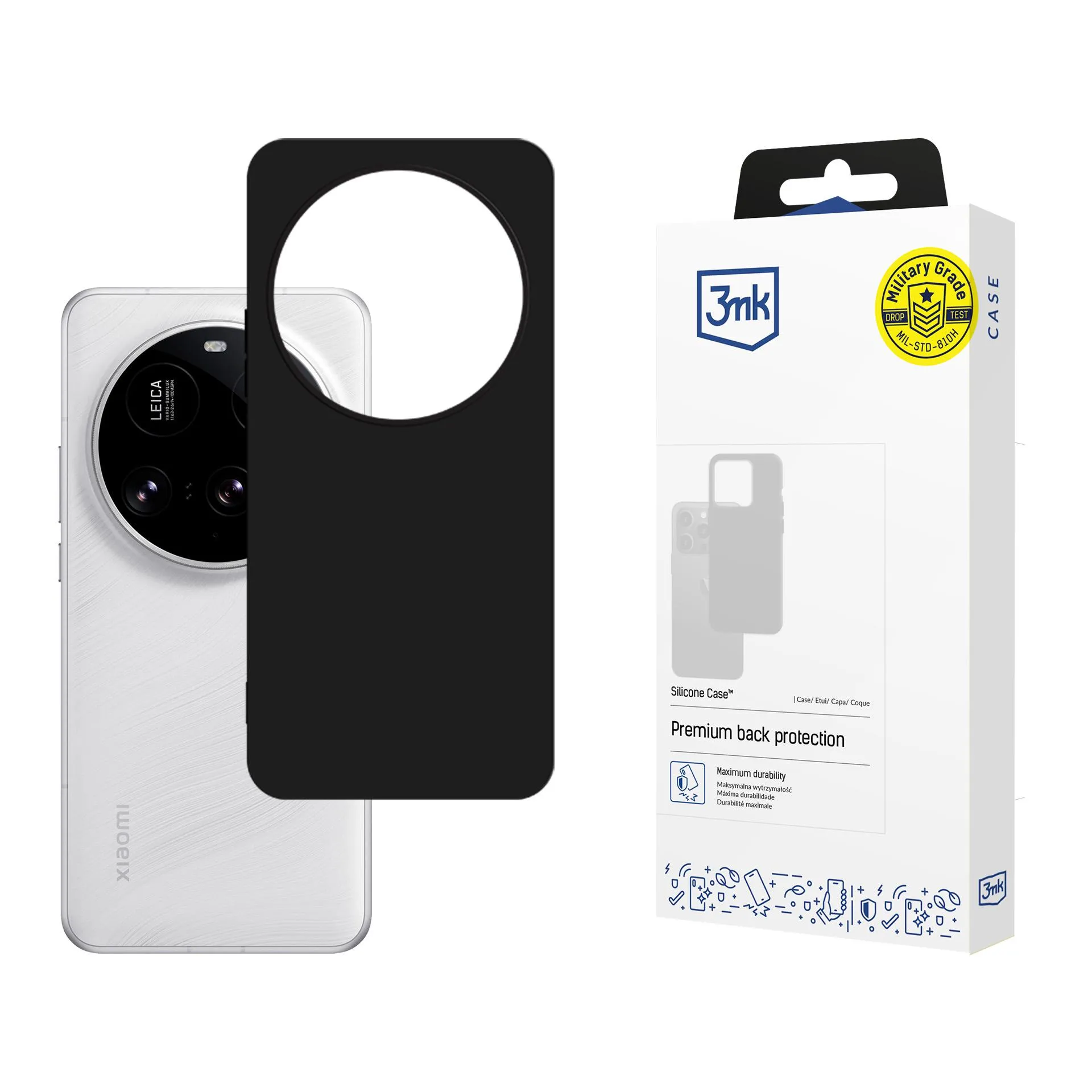 Husă pentru Xiaomi 15 Ultra - 3mk Silicone Case Black