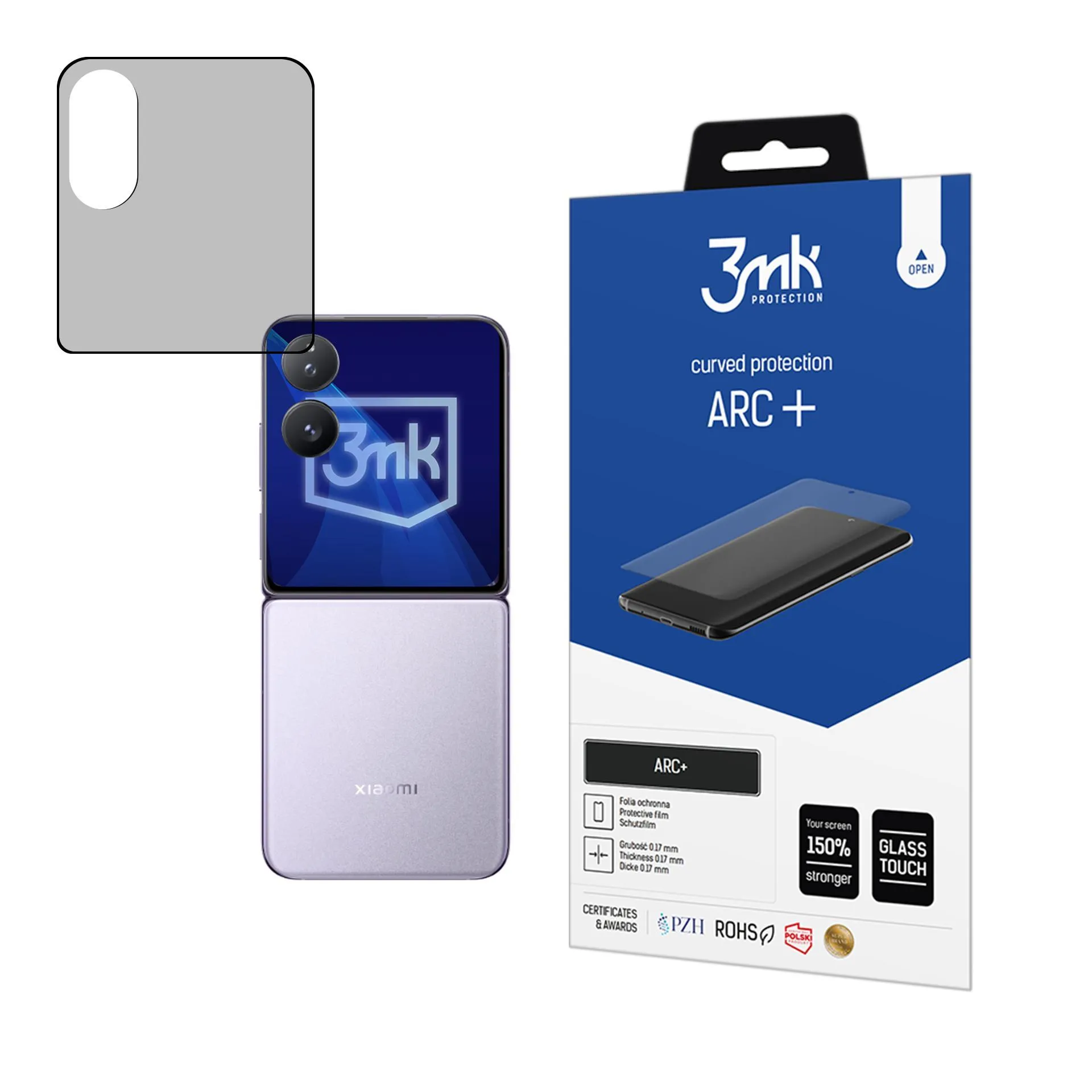 Folie de protecție pentru Xiaomi Mix Flip (front) - 3mk ARC+