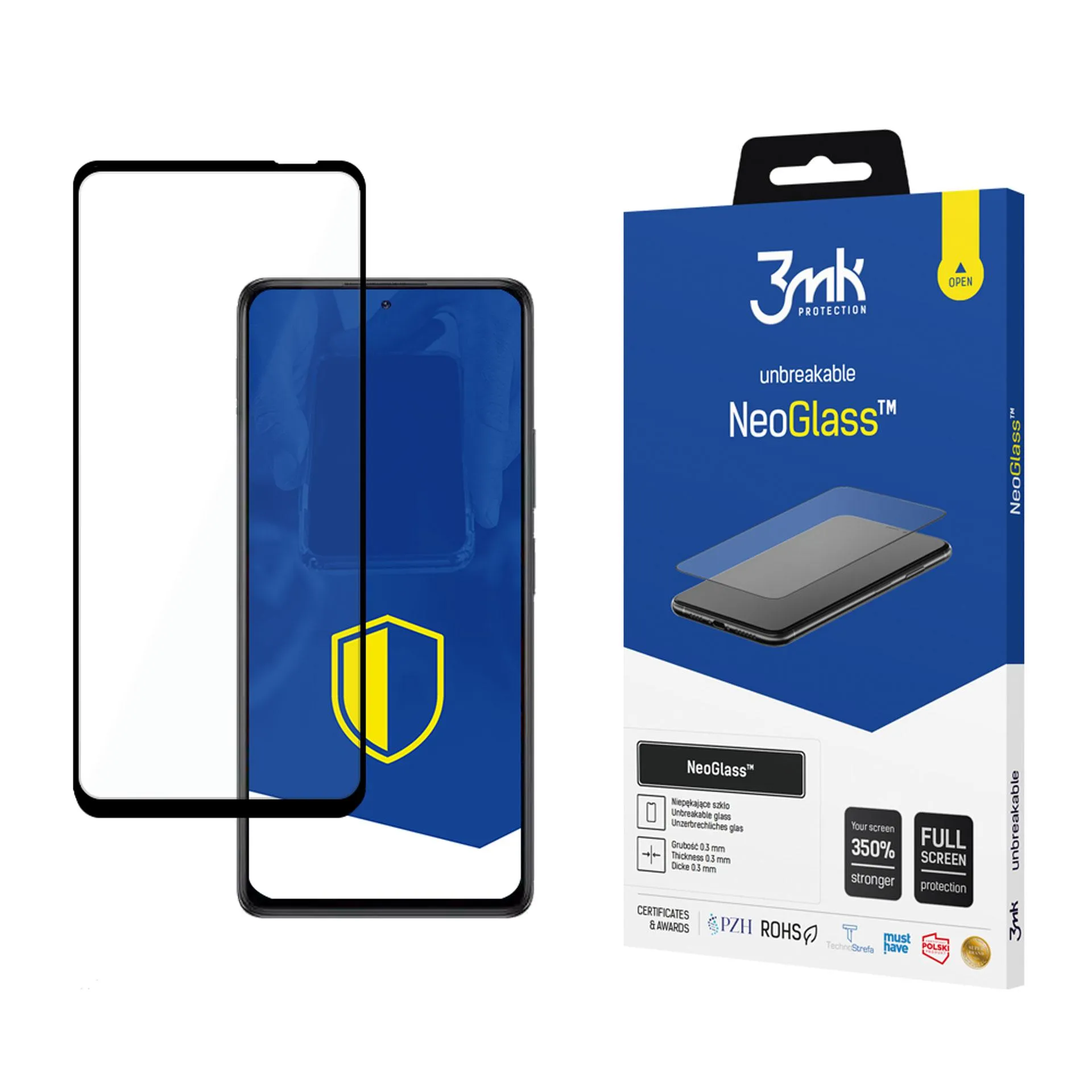Cel mai durabil sticlă pentru Xiaomi Redmi Note 10 Pro - 3mk NeoGlass