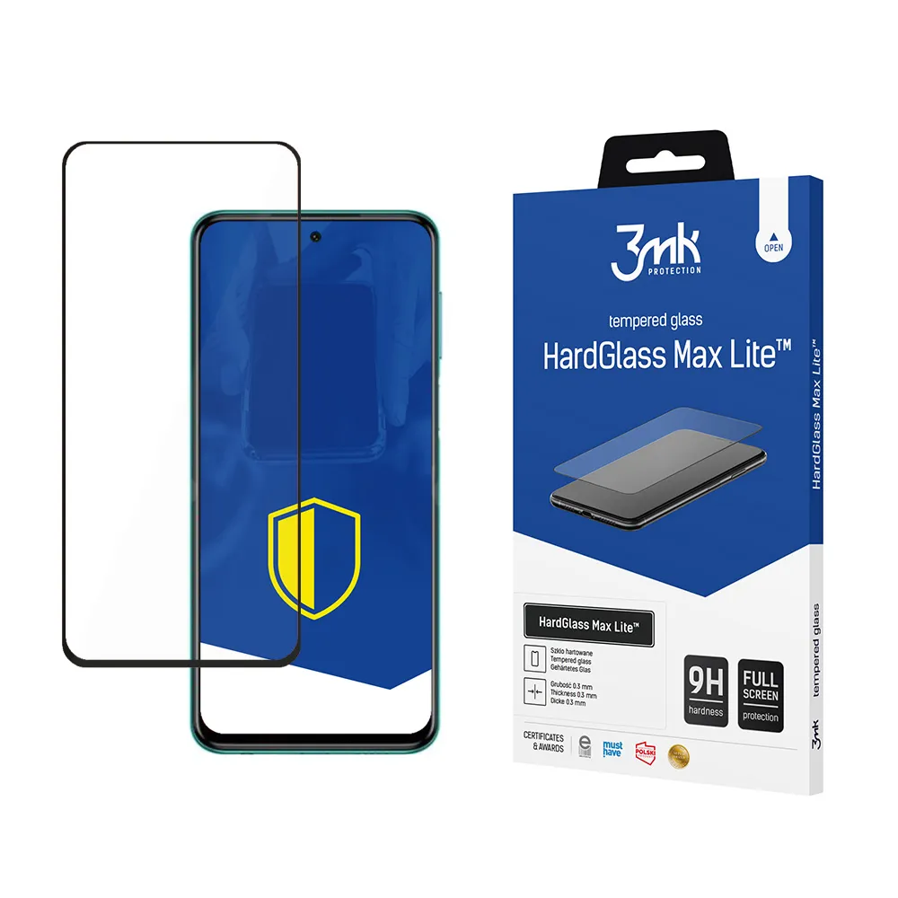 Sticlă temperată pentru Xiaomi Redmi Note 9S - 3mk HardGlass Max Lite