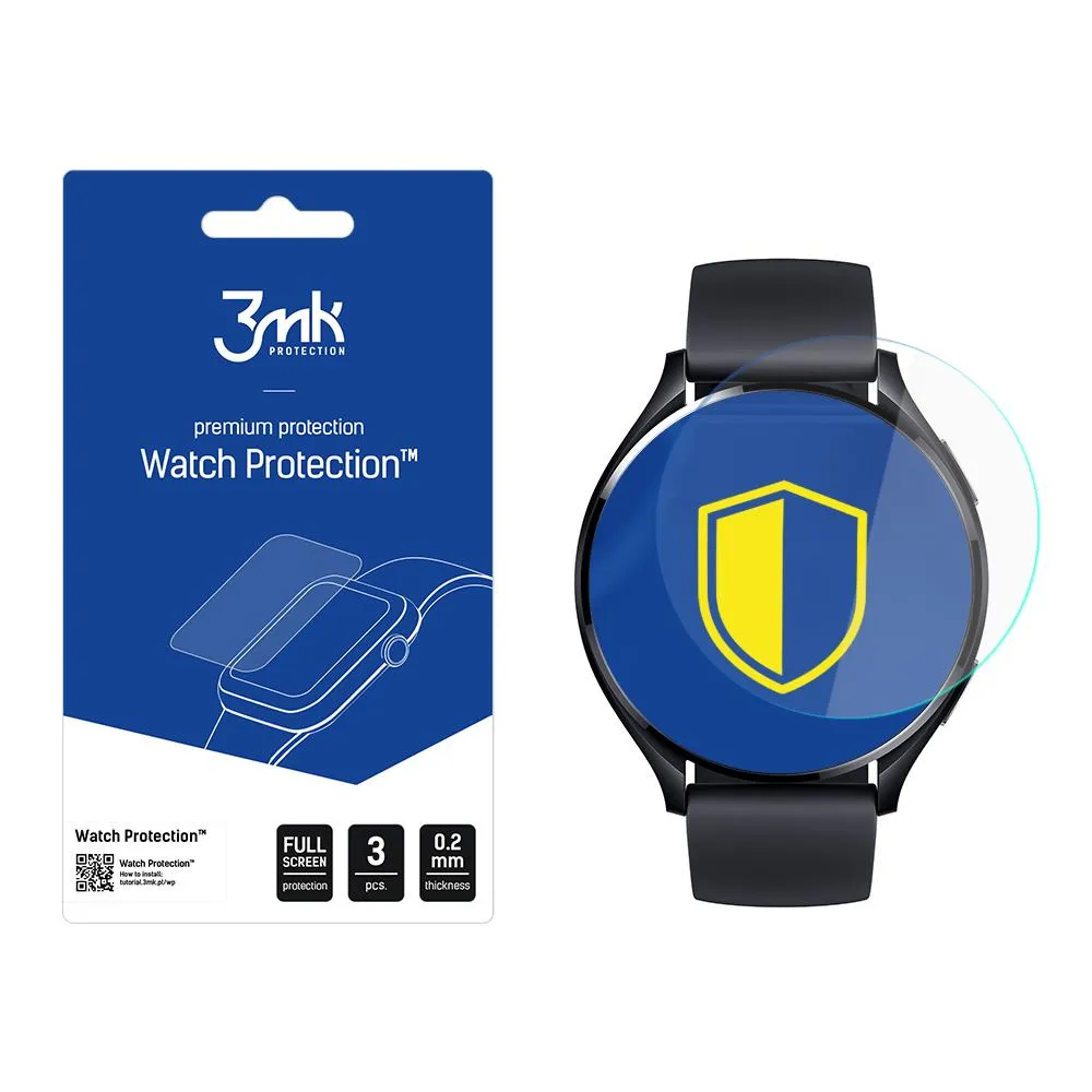 Folie de protecție pentru ecranul smartwatchului Xiaomi Watch 2 - Protecție 3mk Watch